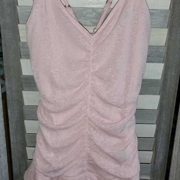 Women's Sleeveless Ruched Front Tiered Dress | Wild Fable | Medium - Picture 3 of 12